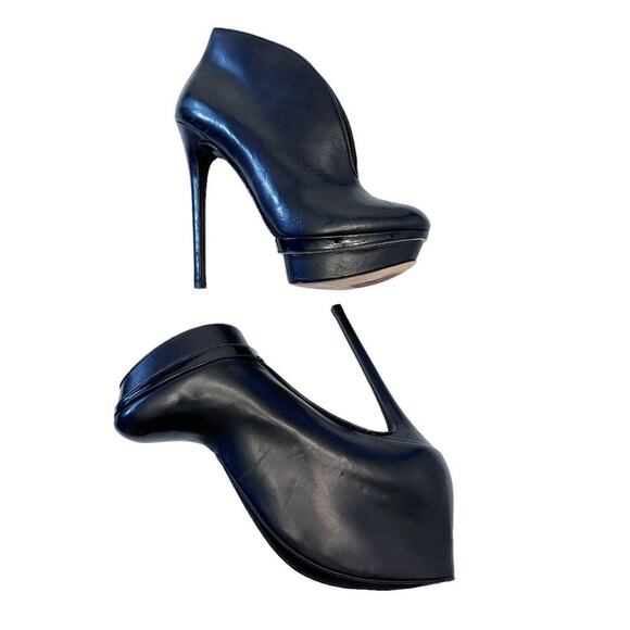 B BRIAN ATWOOD Fortosa Leather Platform Bootie 8 1/2 - Picture 7 of 16